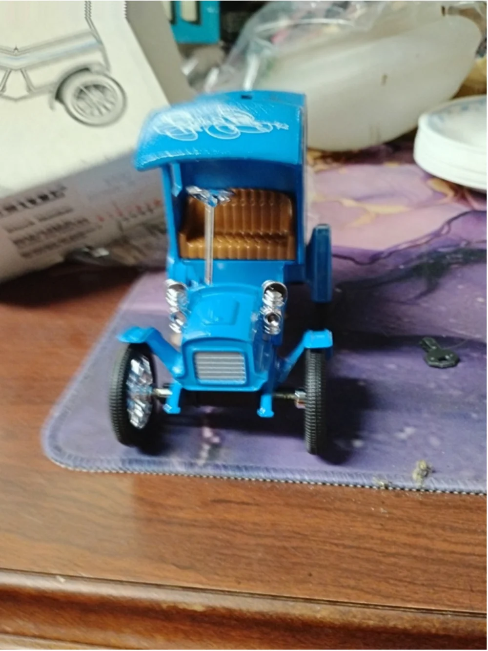 ERTL autographed box